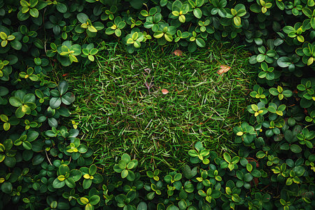Green grass texture background. Natural green grass pattern. Top view.