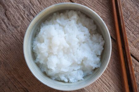 Soft boil riceの写真素材