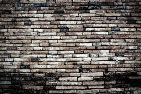 Old brick wall texture backgroundの写真素材