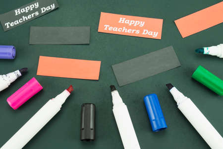 Teachers' Day background - 5 October Teachers's Day celebration concept