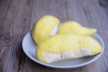 Ripe durian ready to eat, Thailandの写真素材