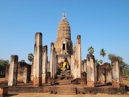 Sukhothai Historical Parkの写真素材