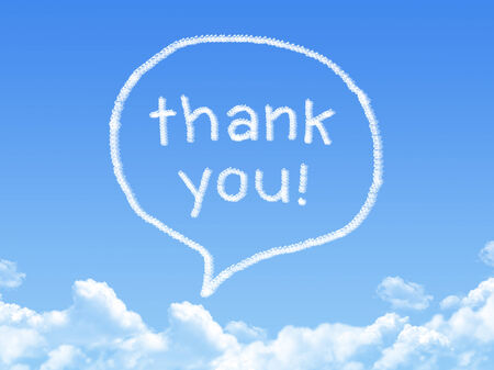 speech bubbles cloud shapeの写真素材