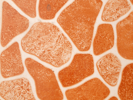 patterns on the brick walkwayの写真素材