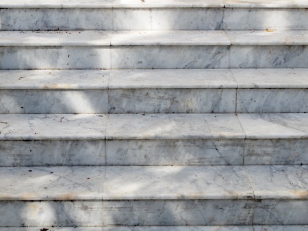 Old stairs of the overpass in the cityの写真素材
