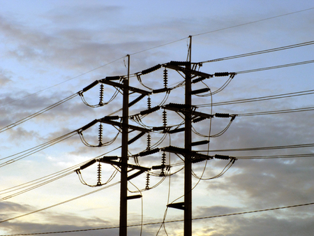 electricity post at Thailand