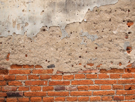 Background of brick wall textureの写真素材