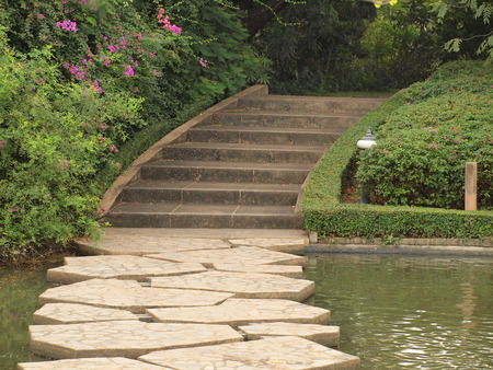 Stone pathwayの写真素材