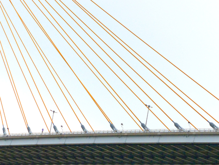 The Industrial Ring Bridge in Thailand.の写真素材