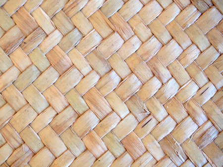 Pattern and design of Thai style bamboo handcraft