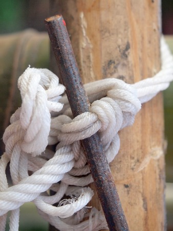 Ropes and bamboo