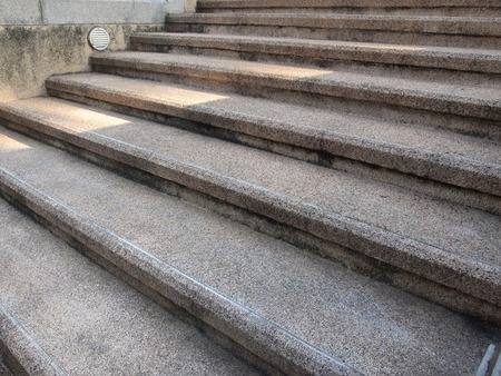 stairs in parkの写真素材