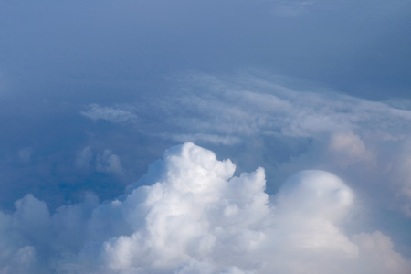 blue sky cloud background