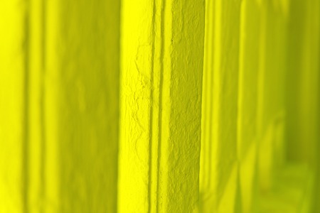 close up yellow wallの写真素材
