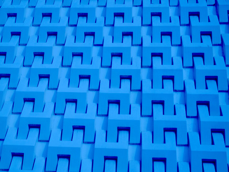 blue cement wall backgroundの写真素材