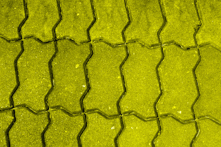 yellow brick wall texture backgroundの写真素材