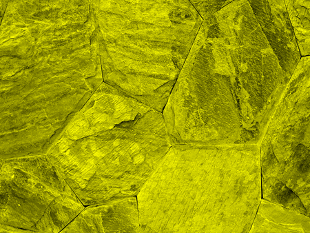 yellow cement wall backgroundの写真素材