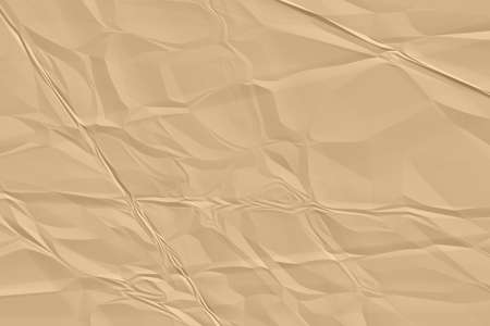 crumpled orange paper background close upの写真素材