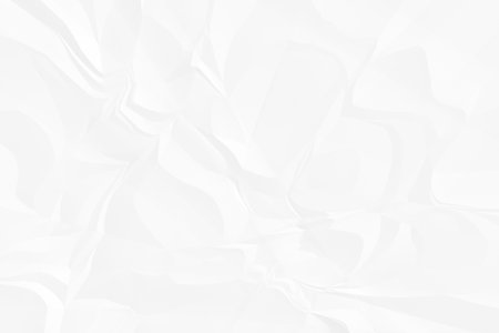 crumpled white paper background close upの写真素材