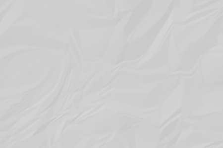crumpled white paper background close upの写真素材
