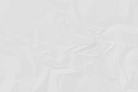 crumpled white paper background close upの写真素材