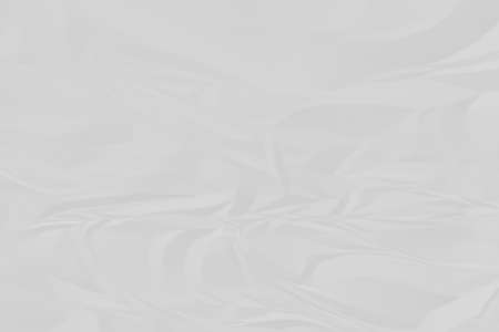 crumpled white paper background close upの写真素材