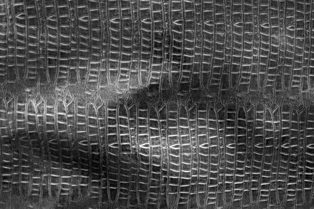 texture of crocodile leather background close up