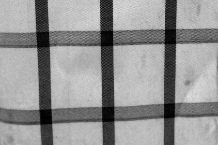 black cotton fabric textile material close upの写真素材