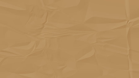 crumpled brown paper background close upの写真素材