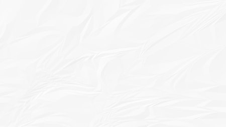 crumpled white paper background close upの写真素材