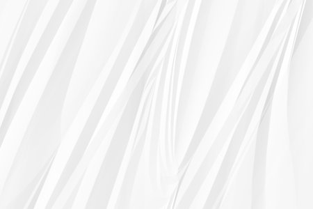 crumpled white paper background close upの写真素材