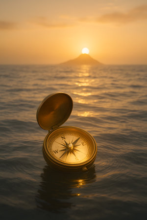 A Compass Leads the Way conceptの素材