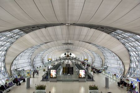 Interior Architecture of Thai Airportのeditorial素材