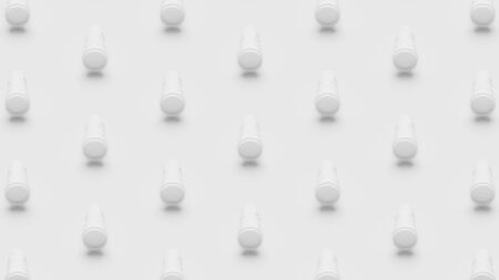 Isometric 3D rendering Lens Tele pattern grayscale monochrome, Beginner photography concept poster...