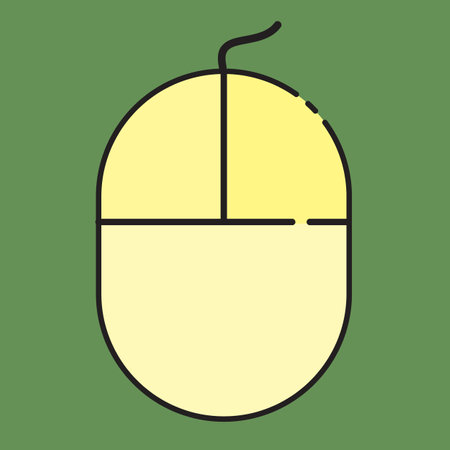 Computer mouse iconのイラスト素材