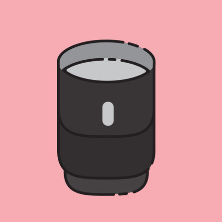 Camera lens icon.のイラスト素材