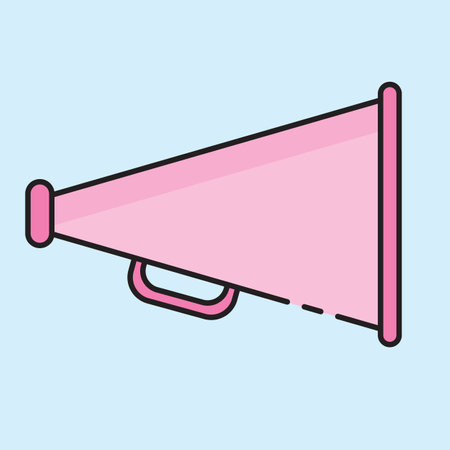 Megaphone icon.のイラスト素材