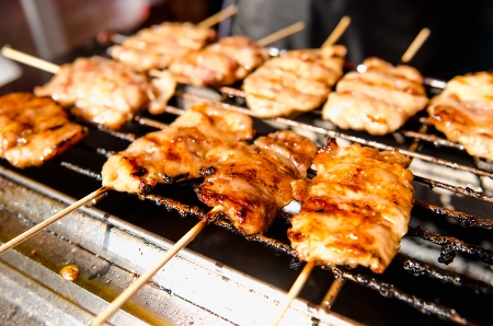 Traditional Thai roasted porkの写真素材