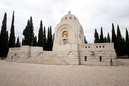 Serbian World War One Military Cemetery, Thessaloniki, Greeceの写真素材