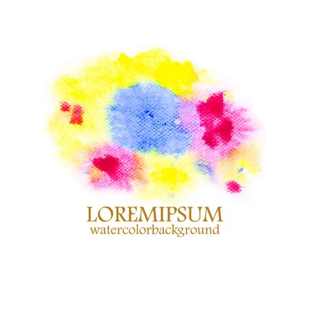 water color background vectorのイラスト素材