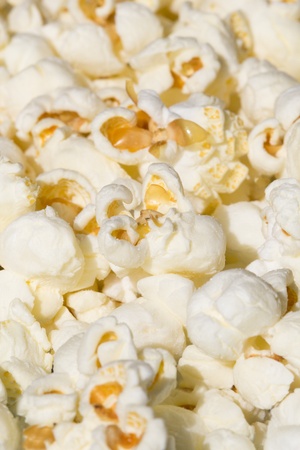 Macro Shot Of Popcorn  Shallow DOF の写真素材