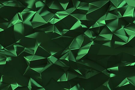 Low poly digital geometric backgroundの写真素材