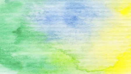 Hand painted watercolor background with gradient wash. Vector illustrationのイラスト素材
