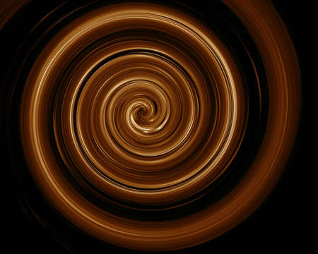 chocolate swirlの写真素材