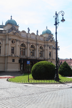 Ancient theater in Krakow.のeditorial素材