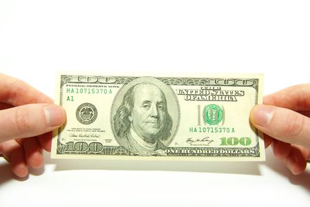 Money in hand  