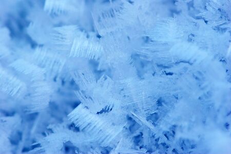 pattern on a  snow 