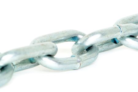  chain is isolated on a white background