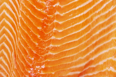 background salmon steak red fish の写真素材