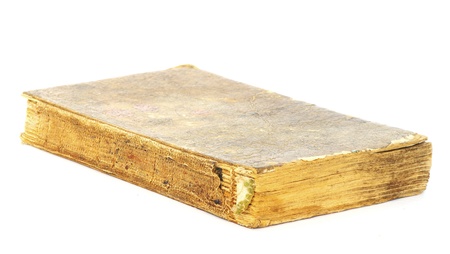 Old book on  a whiteの写真素材